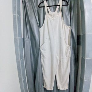 Women's Linen Natural color Overalls